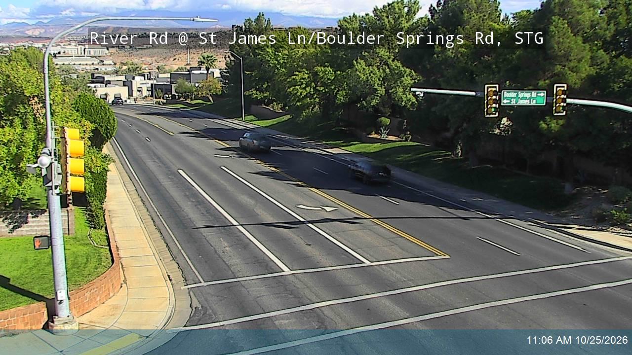River Rd @ St James Ln / Boulder Springs Rd, STG