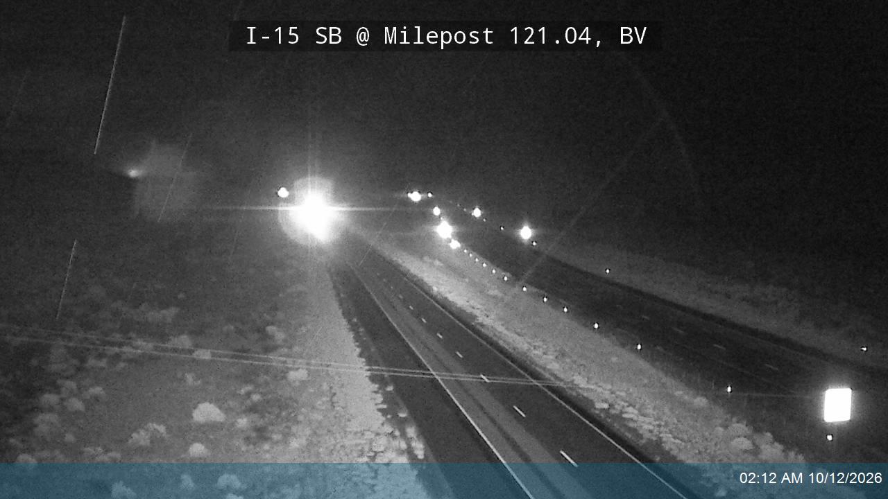 I-15 SB @ Milepost 121.04, BV