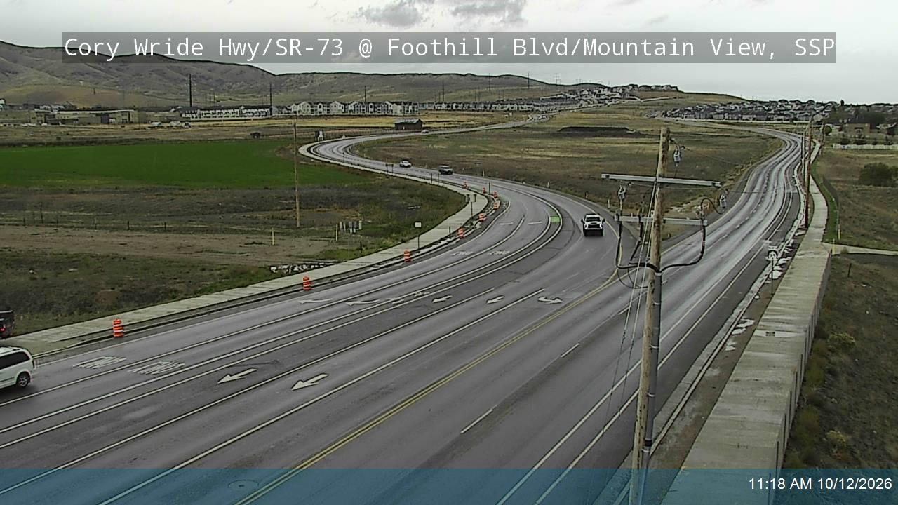 Cory Wride Hwy / SR-73 @ Foothill Blvd / 800 W / Mountain View / SR-85, SSP