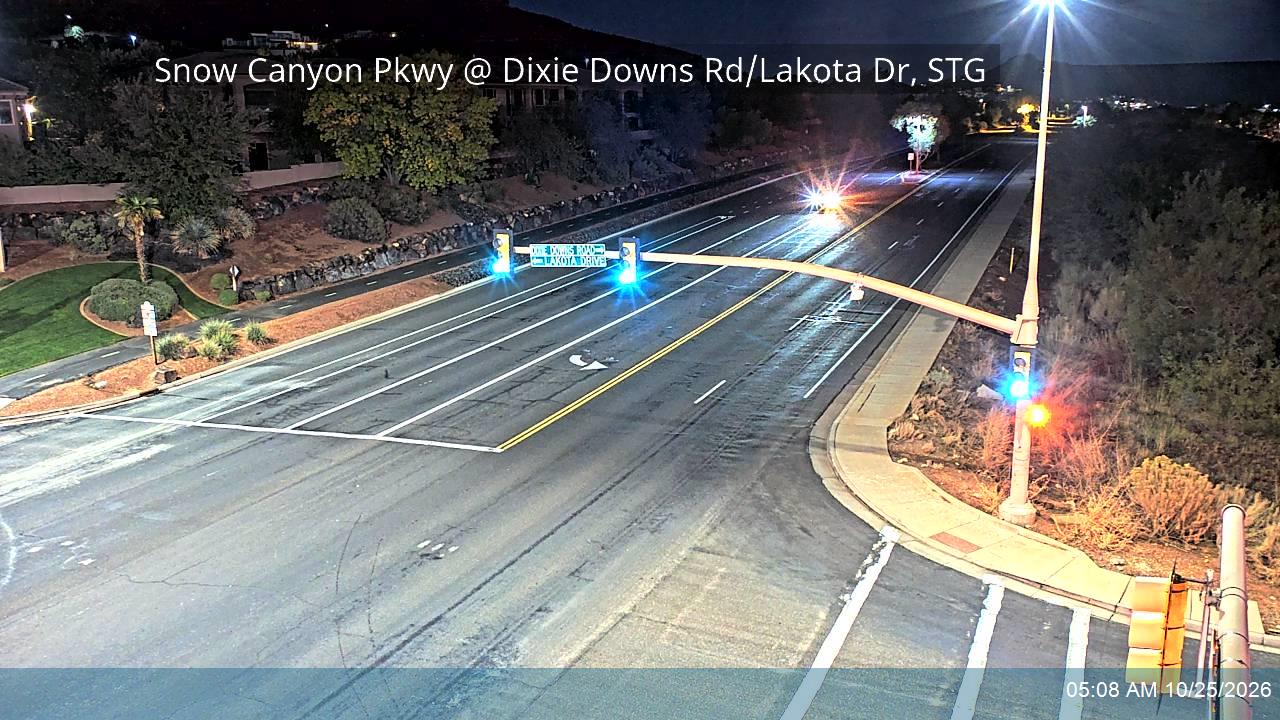 Snow Canyon Pkwy @ Dixie Downs Rd / Lakota Dr, STG
