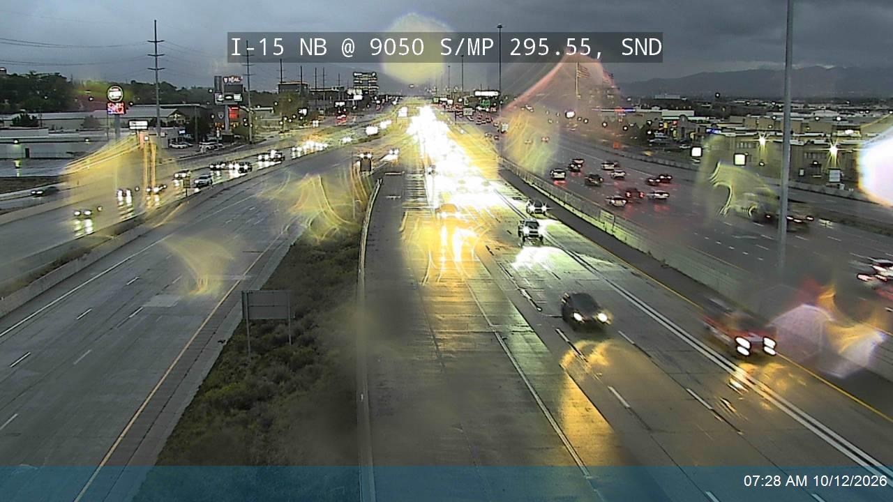I-15 NB @ 9050 S / MP 295.55, SND