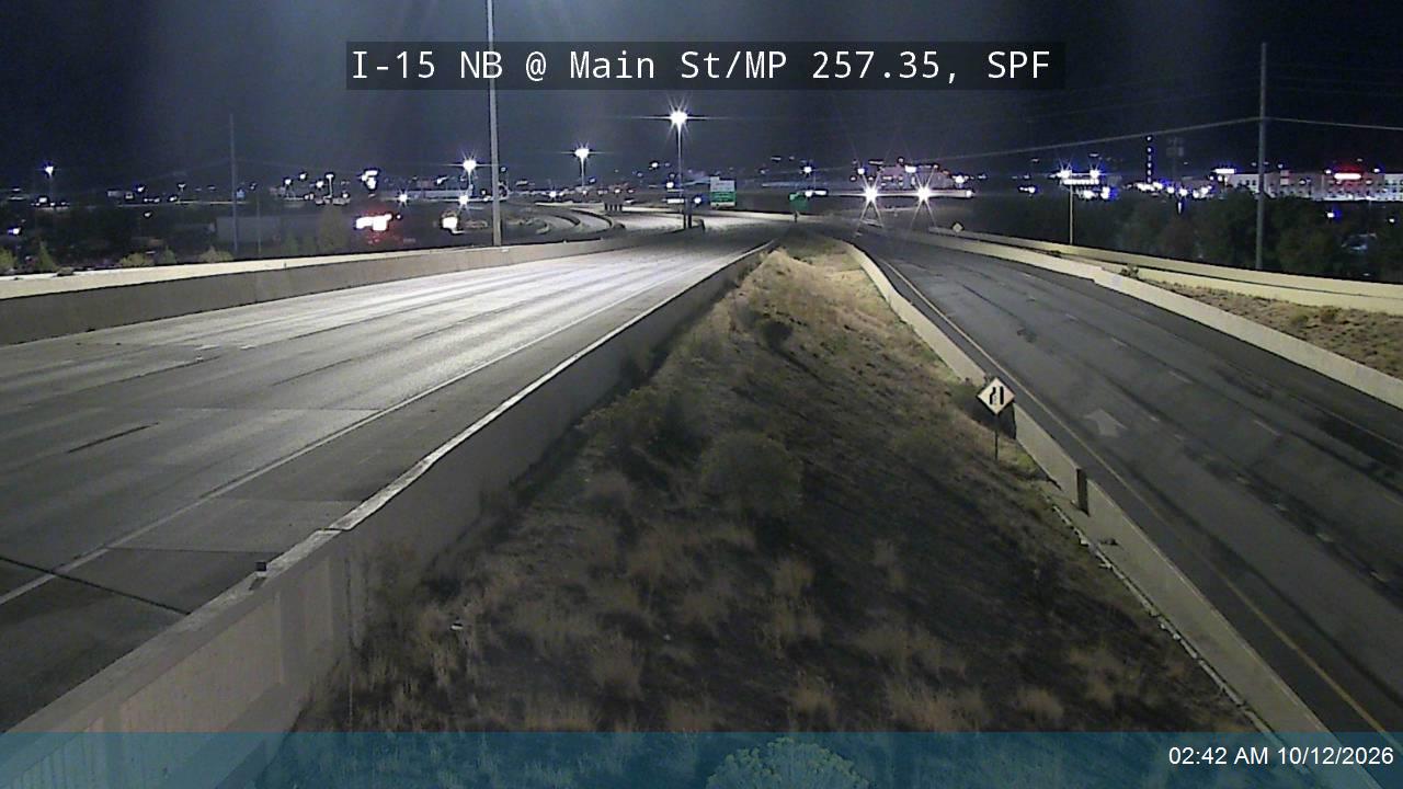 I-15 NB @ Main St / SR-156 / MP 257.35, SPF