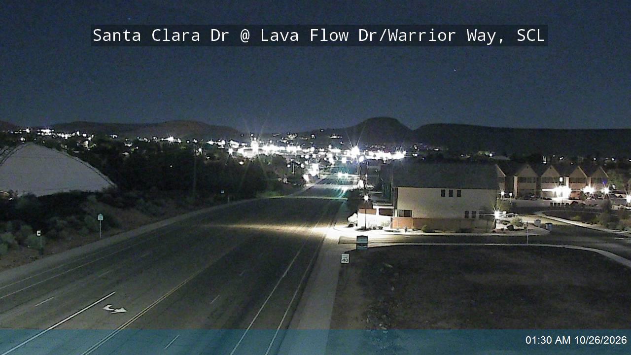 Santa Clara Dr @ Lava Flow Dr / Warrior Way, SCL