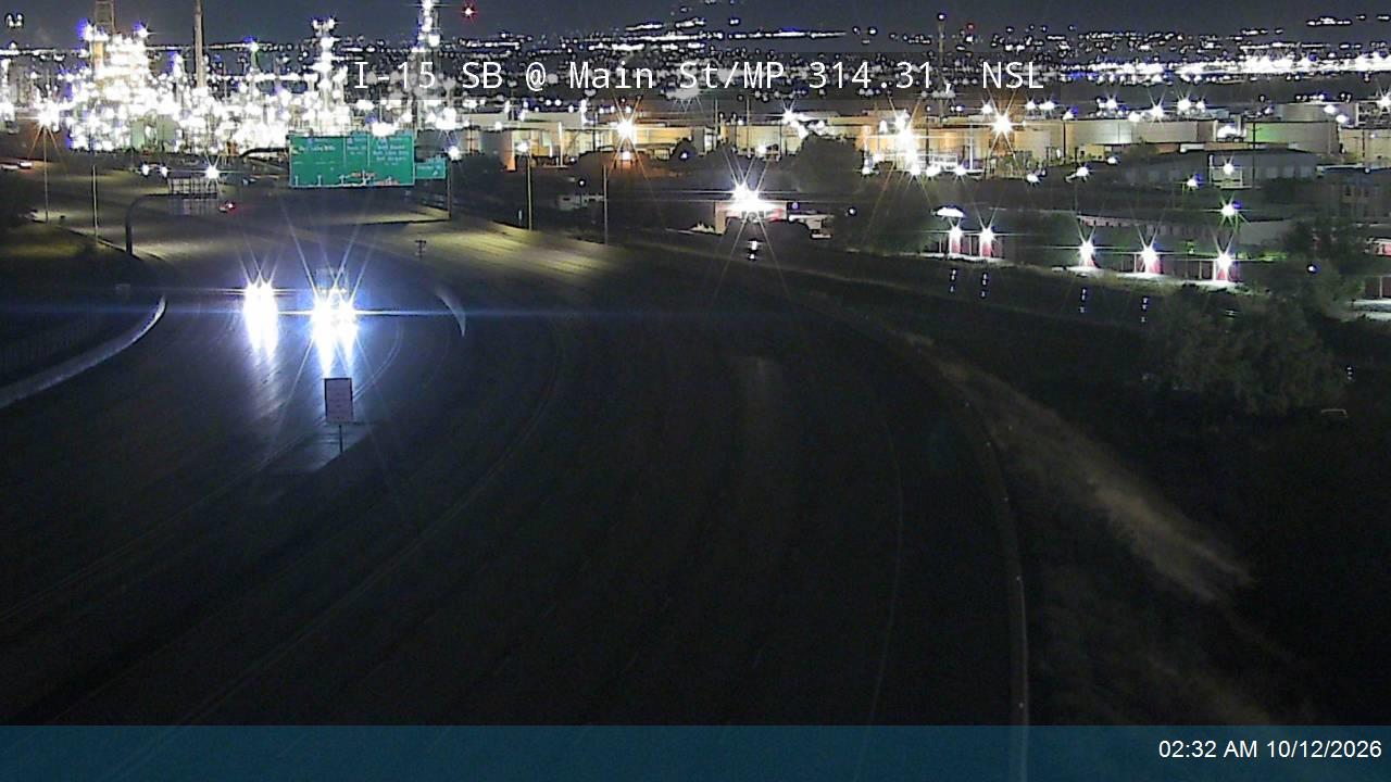 I-15 SB @ Main St / MP 314.31, NSL
