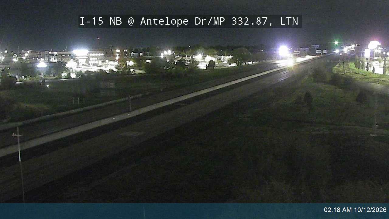 I-15 NB @ Antelope Dr / 2000 N / SR-108 / MP 332.87, LTN