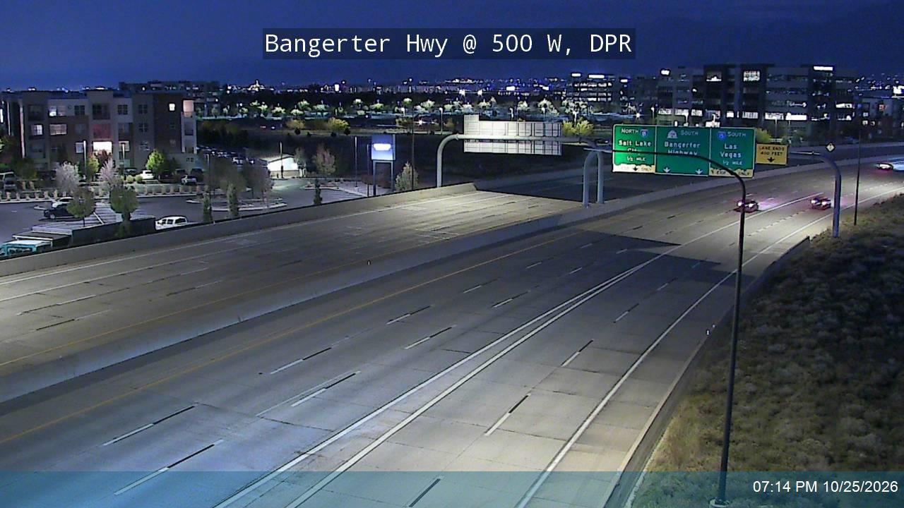 Bangerter Hwy / SR-154 @ 500 W / MP 1.25, DPR