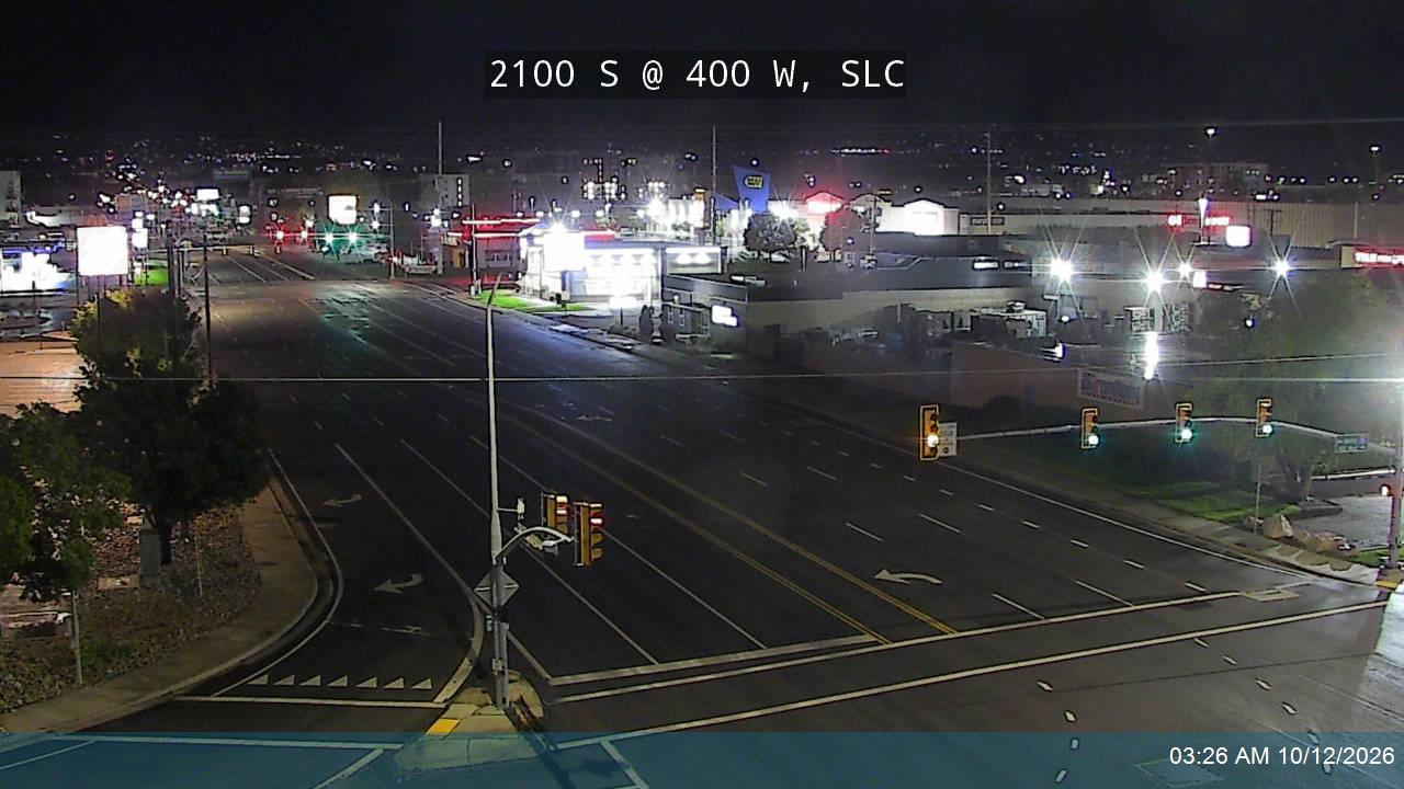 2100 S / SR-201 @ 400 W / I-15 NB / MP 17.46, SLC