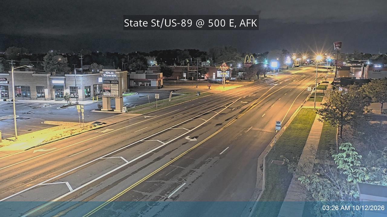 State St / US-89 @ 500 E / SR-180, AFK