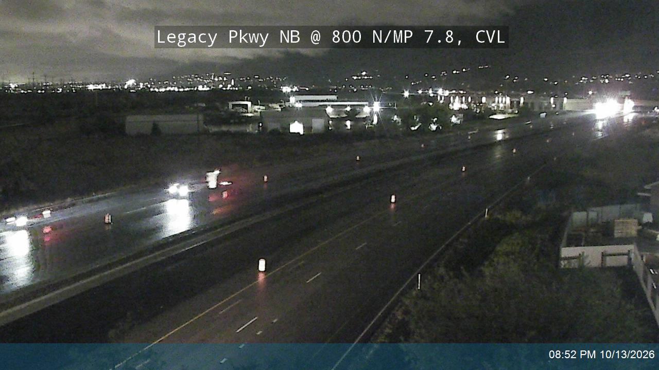 Legacy Pkwy / SR-67 NB @ 800 N / MP 7.8, CVL