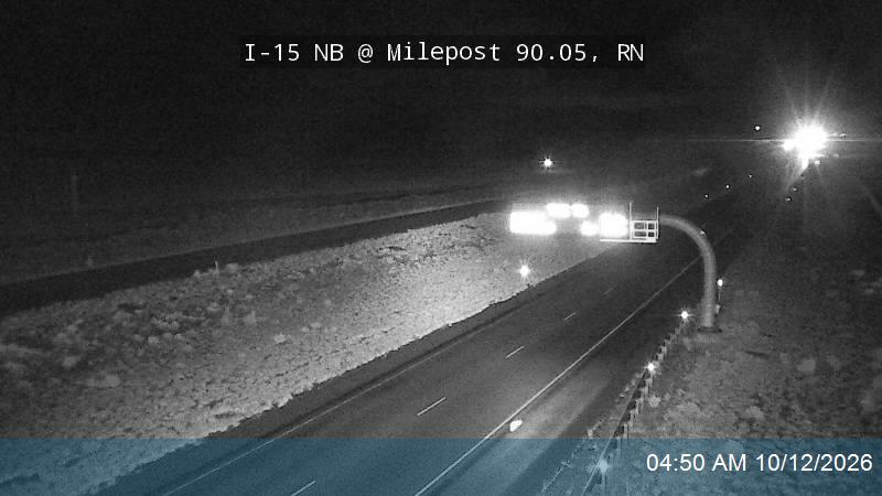 I-15 NB @ Milepost 90.05, RN