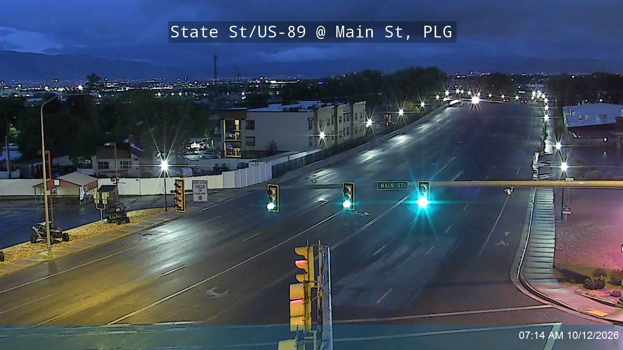 State St / US-89 @ Main St / SR-114, PLG