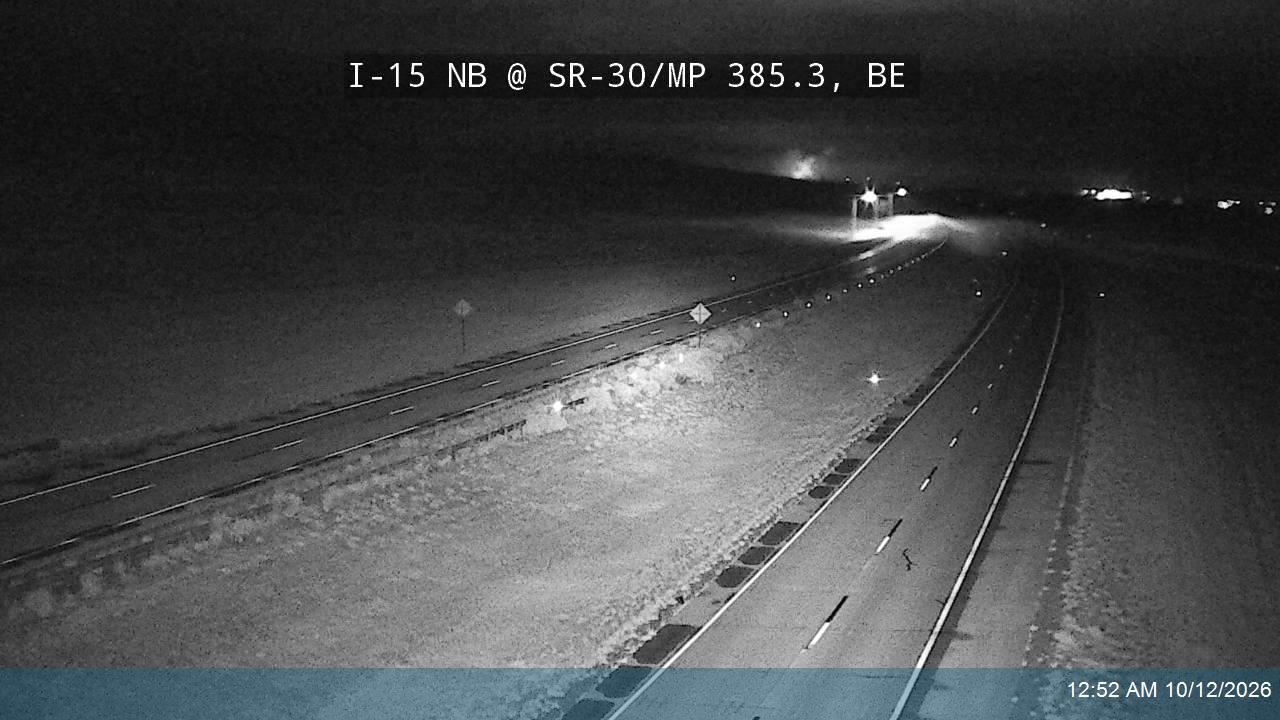 I-15 NB @ SR-30 / MP 385.3, BE