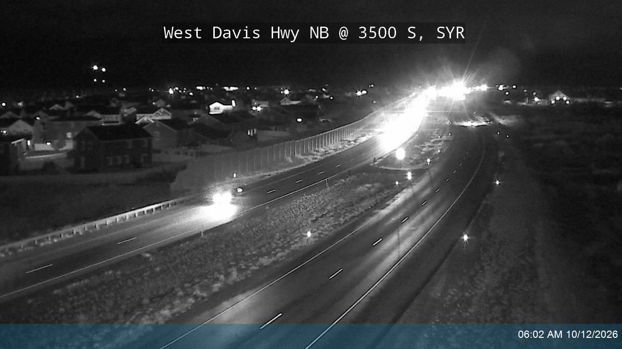 West Davis Hwy / SR-177 NB @ 3500 S / MP 11.15, SYR
