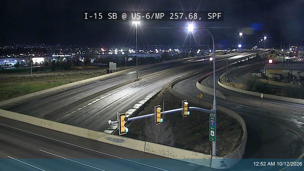 I-15 SB @ US-6 / MP 257.68, SPF