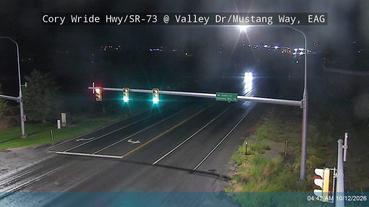 Cory Wride Hwy / SR-73 @ Valley Dr / Mustang Way, EAG