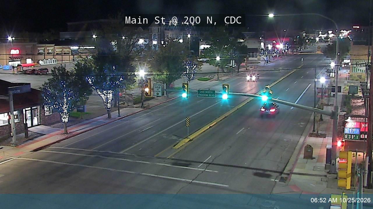 Main St / SR-130 @ 200 N / Freedom Blvd / SR-56, CDC