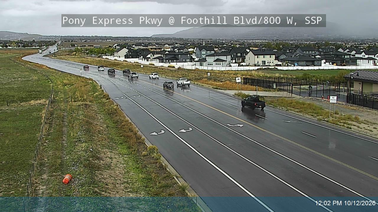Pony Express Pkwy @ Foothill Blvd / 800 W, SSP