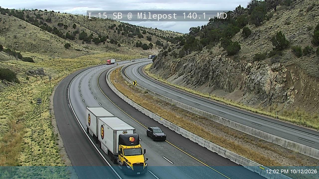 I-15 SB @ Milepost 140.1, MD