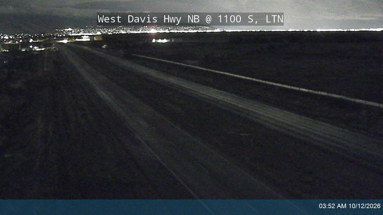 West Davis Hwy / SR-177 NB @ 1100 S / MP 8.68, LTN