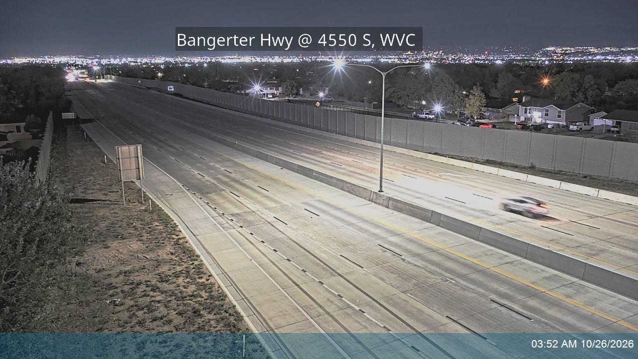Bangerter Hwy / SR-154 SB @ MP 16.98, WVC