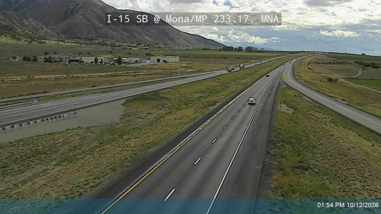 I-15 SB @ Mona / SR-54 / MP 233.17, MNA