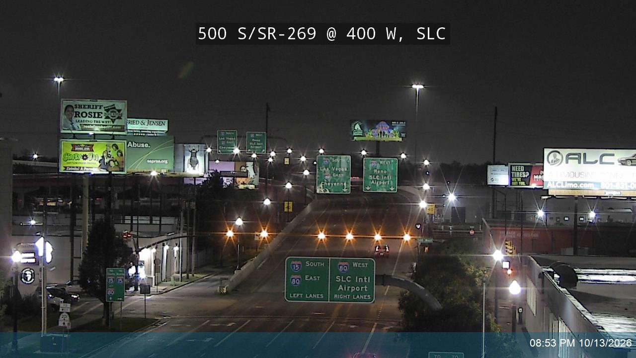 500 S / SR-269 @ 400 W, SLC
