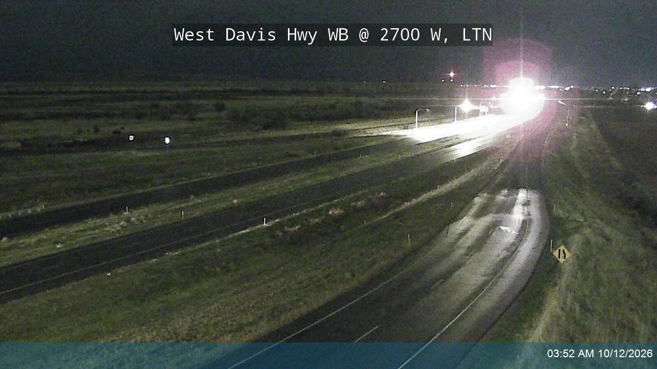 West Davis Hwy / SR-177 WB @ 2700 W / MP 9.67, LTN