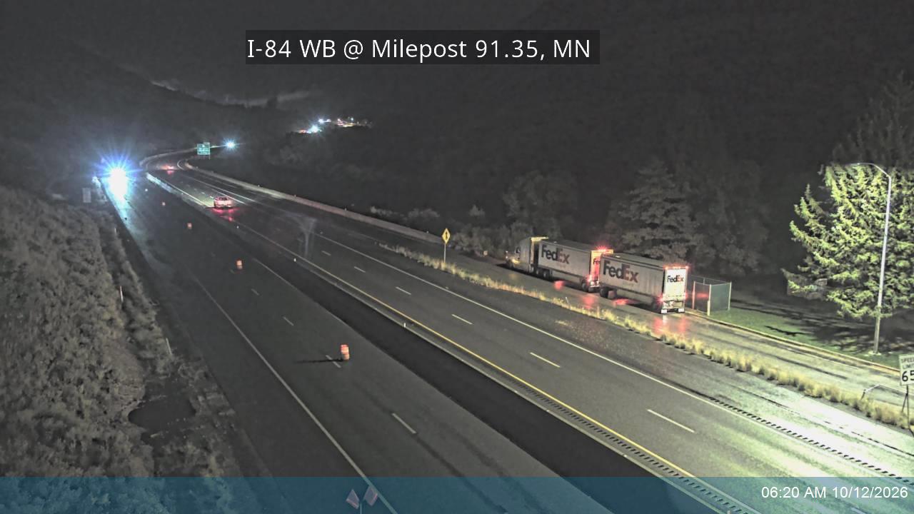 I-84 / Weber Canyon WB @ Milepost 91.35, MN