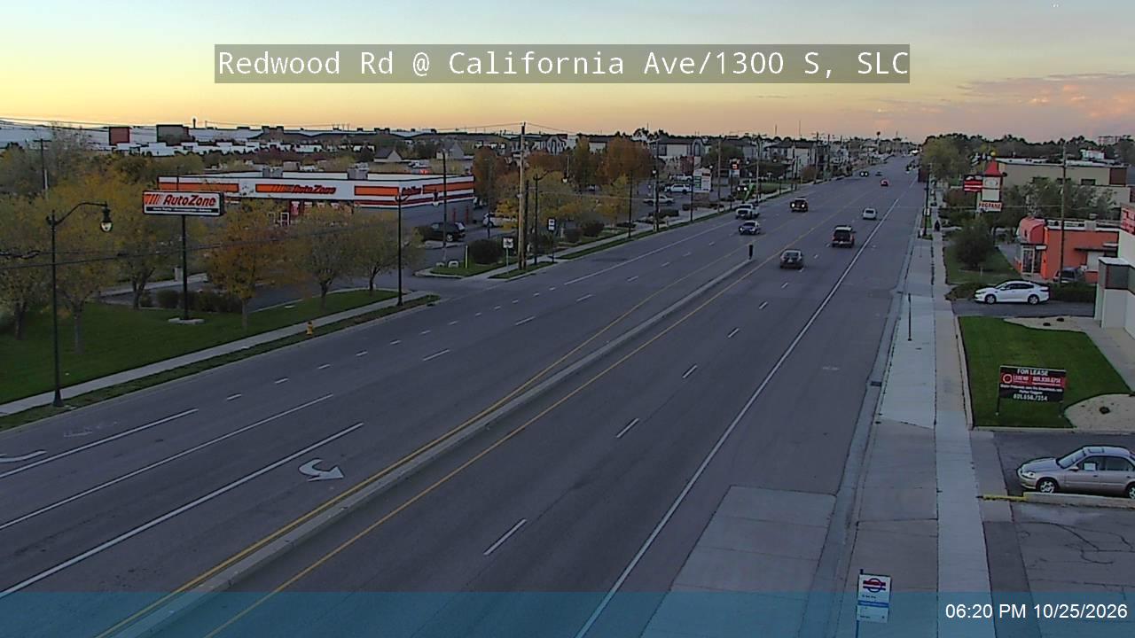 Redwood Rd / SR-68 @ California Ave, SLC