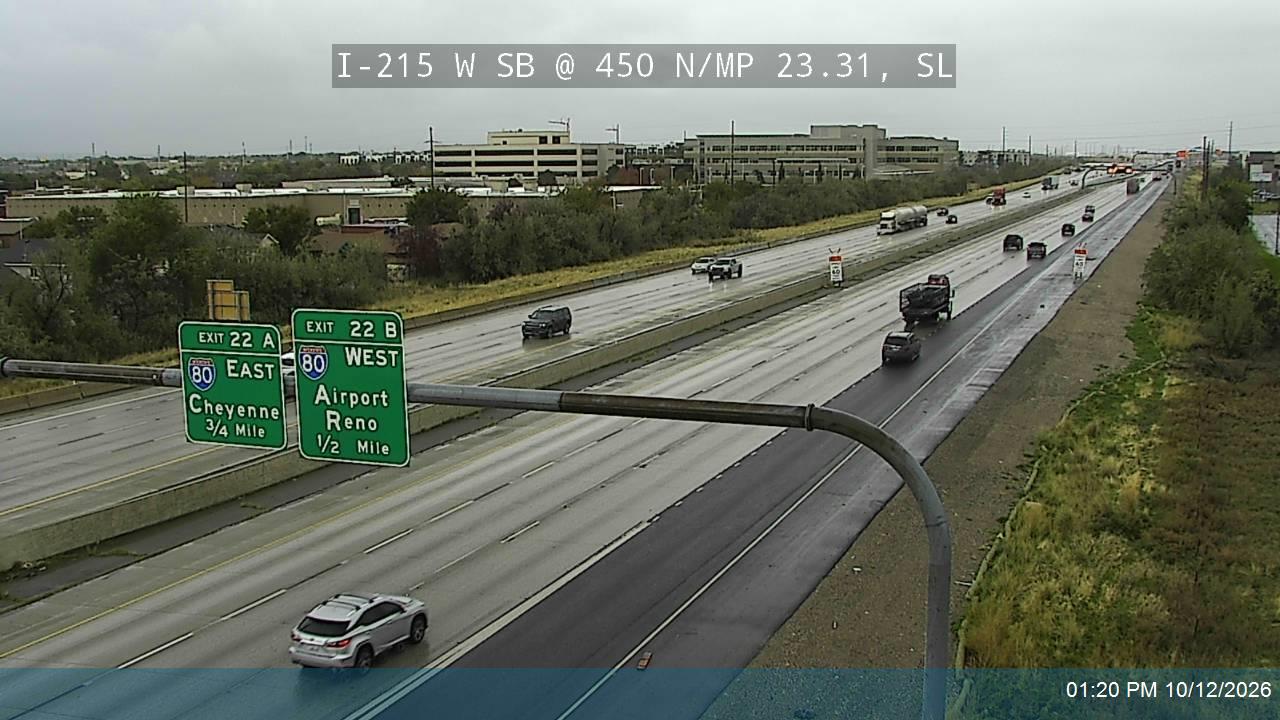 I-215 W SB @ 450 N / MP 23.31, SLC