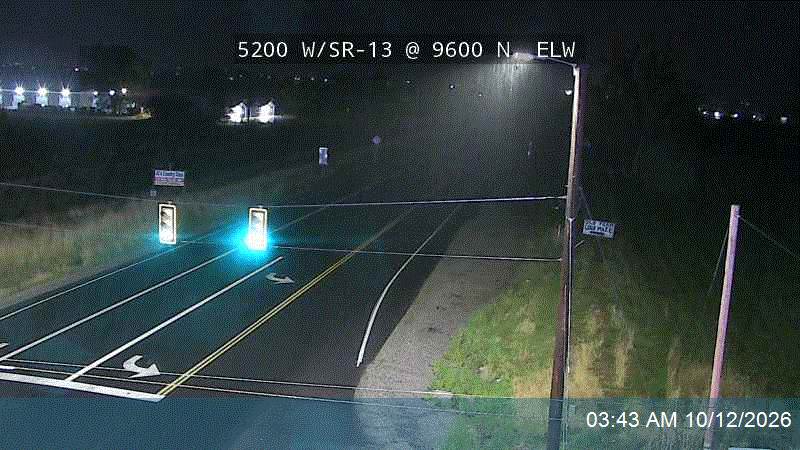 5200 W / SR-13 @ 9600 N, ELW