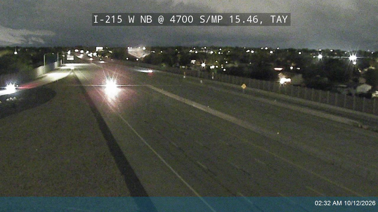 I-215 W NB @ 4700 S / SR-266 / MP 15.46, TAY