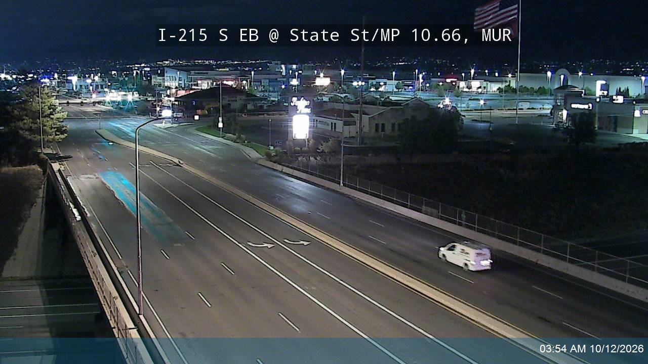 I-215 S EB @ State St / US-89 / MP 10.66, MUR