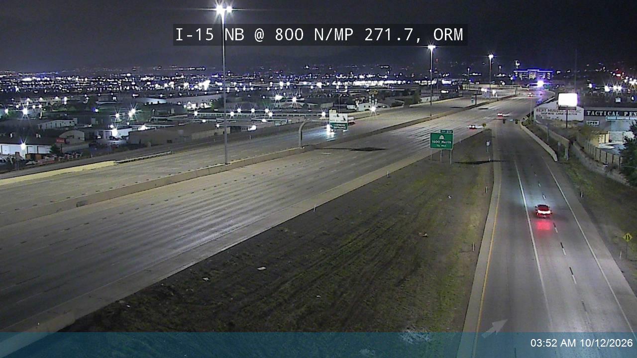 I-15 NB @ 800 N / SR-52 / MP 271.7, ORM