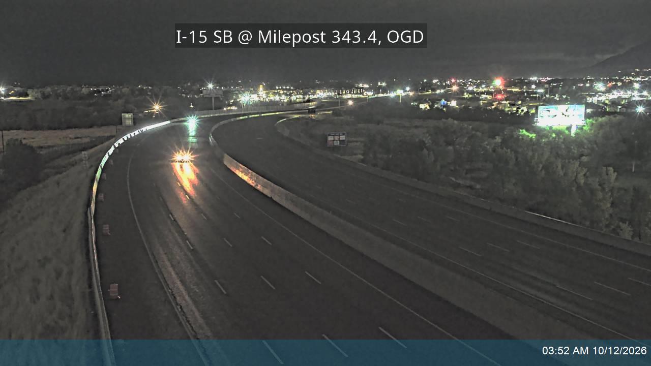 I-15 SB @ Milepost 343.4, OGD