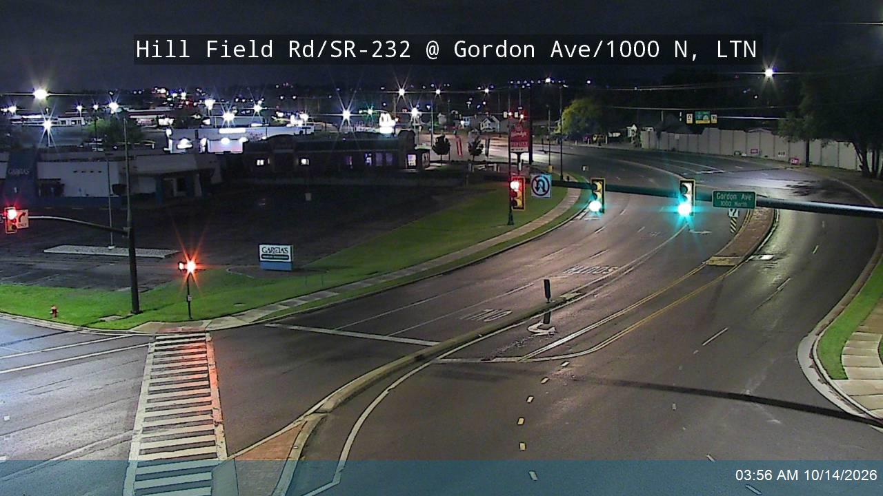 Hill Field Rd / SR-232 @ Gordon Ave / 1000 N, LTN