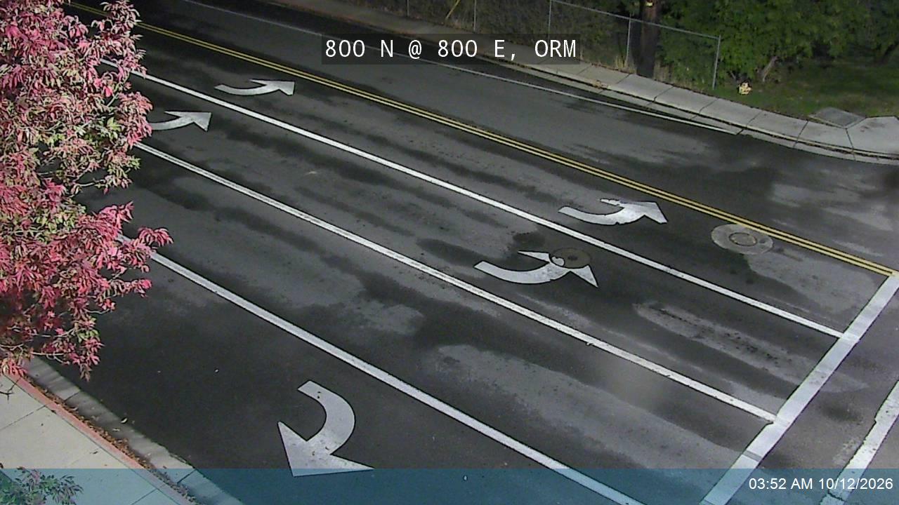 800 N / SR-52 @ 800 E, ORM