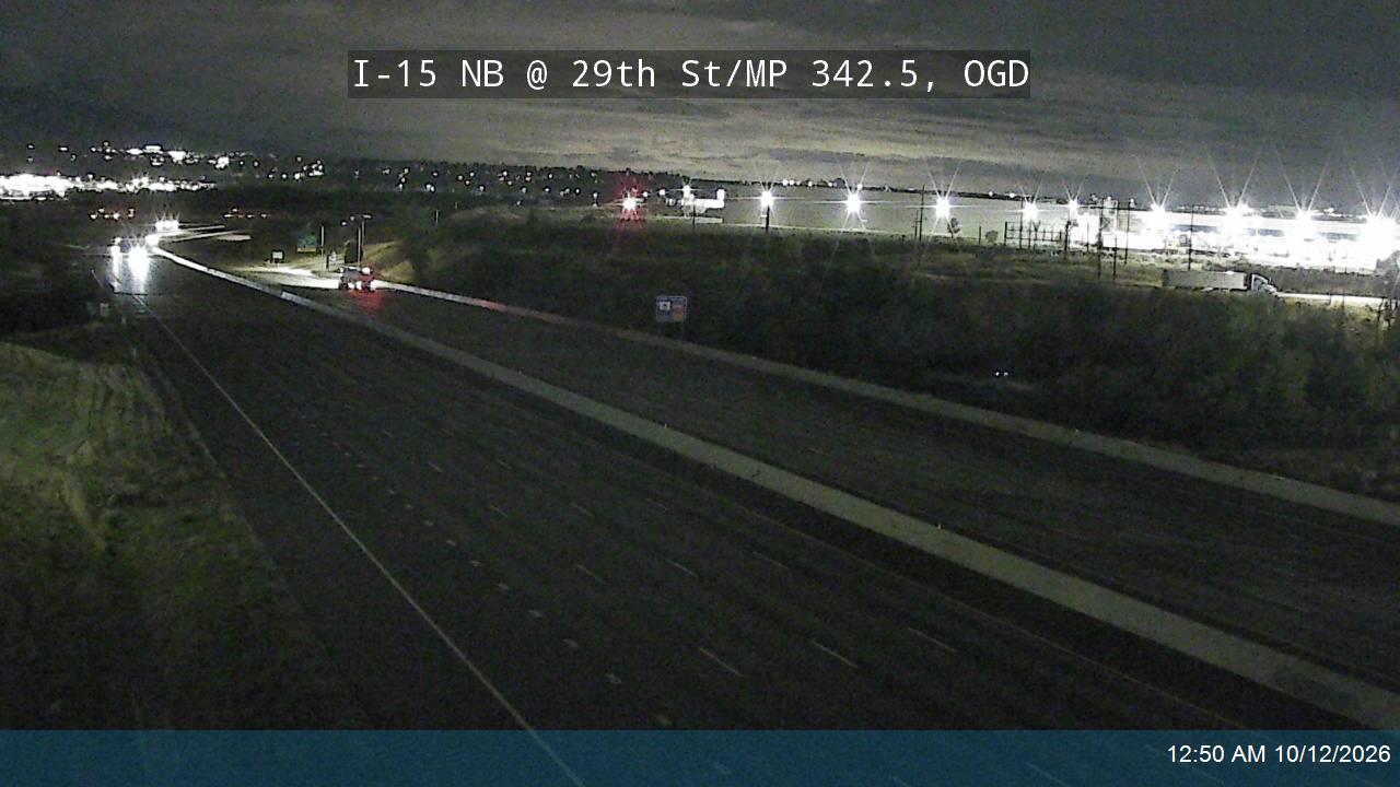 I-15 NB @ 29th St / MP 342.5, OGD