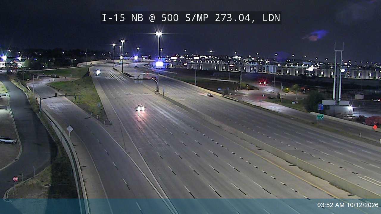 I-15 NB @ 500 S / MP 273.04, LDN