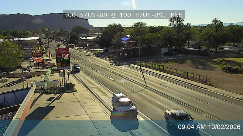 300 S / US-89 @ 100 E / US-89/US-89A, KNB