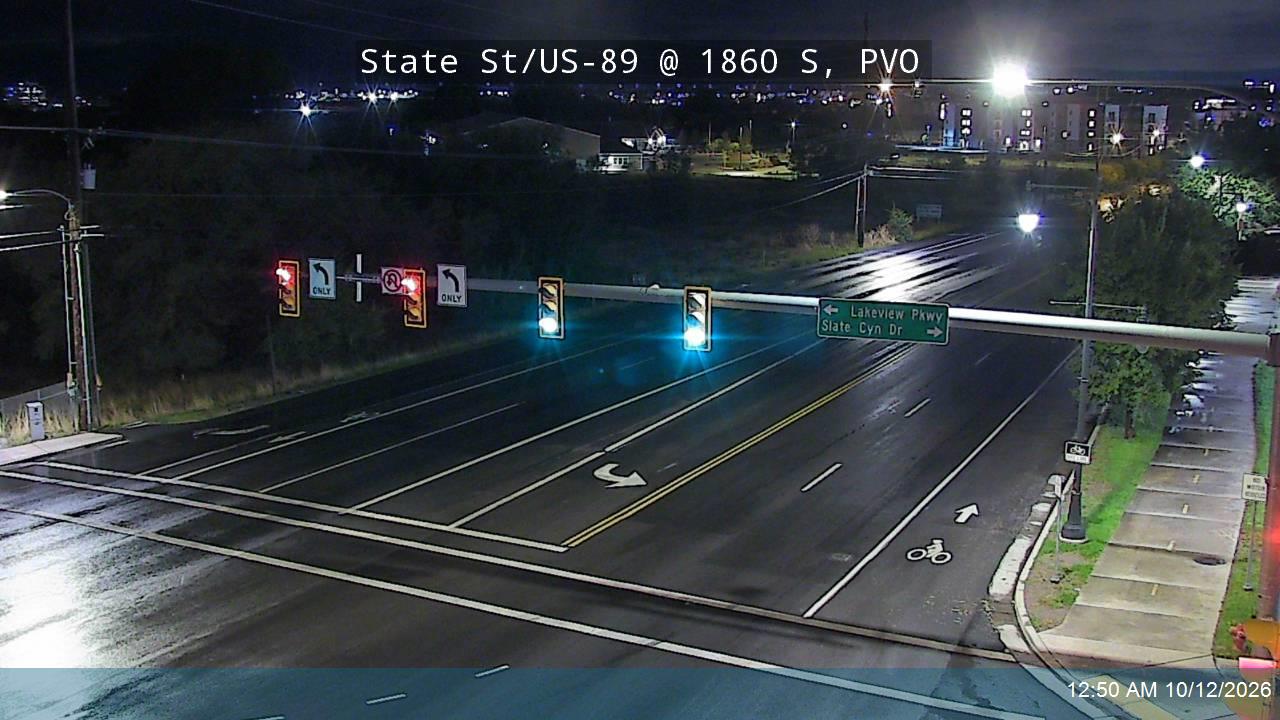 State St / US-89 @ 1860 S / Slate Canyon Dr, PVO