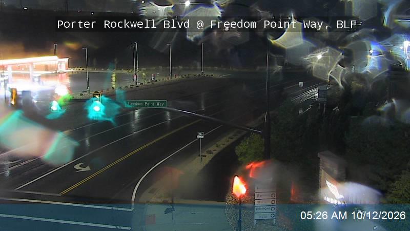 Porter Rockwell Blvd / SR-131 @ Freedom Point Way, BLF