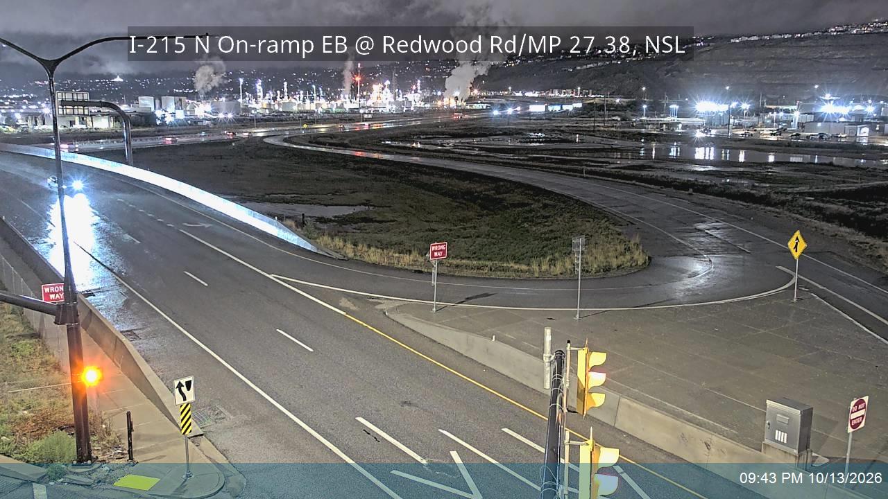I-215 N EB On-ramp @ Redwood Rd / SR-68 / MP 27.38, NSL