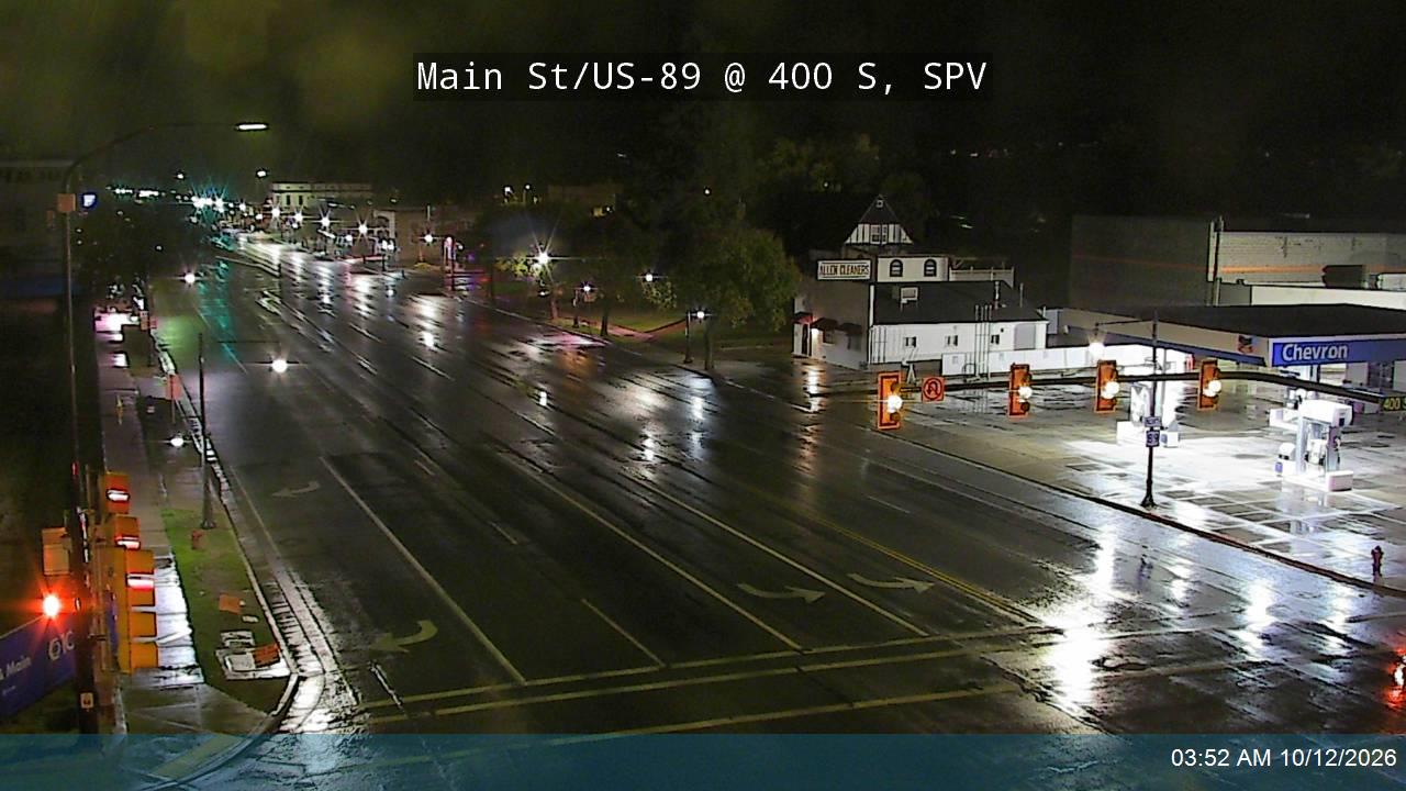 Main St / US-89 @ 400 S / SR-77, SPV