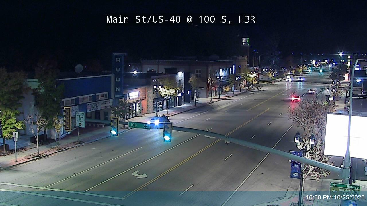 Main St / US-40 @ 100 S / MP 17, HBR