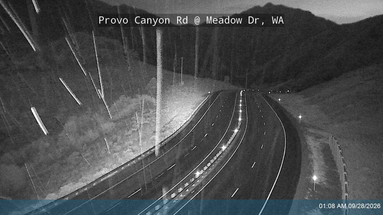 Provo Canyon Rd / US-189 @ Meadow Dr / MP 16.25, WA