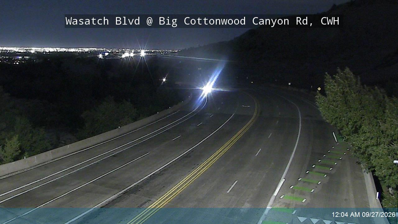 Wasatch Blvd / SR-190/SR-210 @ Big Cottonwood Canyon Rd / Fort Union Blvd / SR-190, CWH