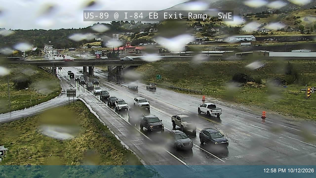 US-89 @ I-84 EB Exit Ramp, SWE