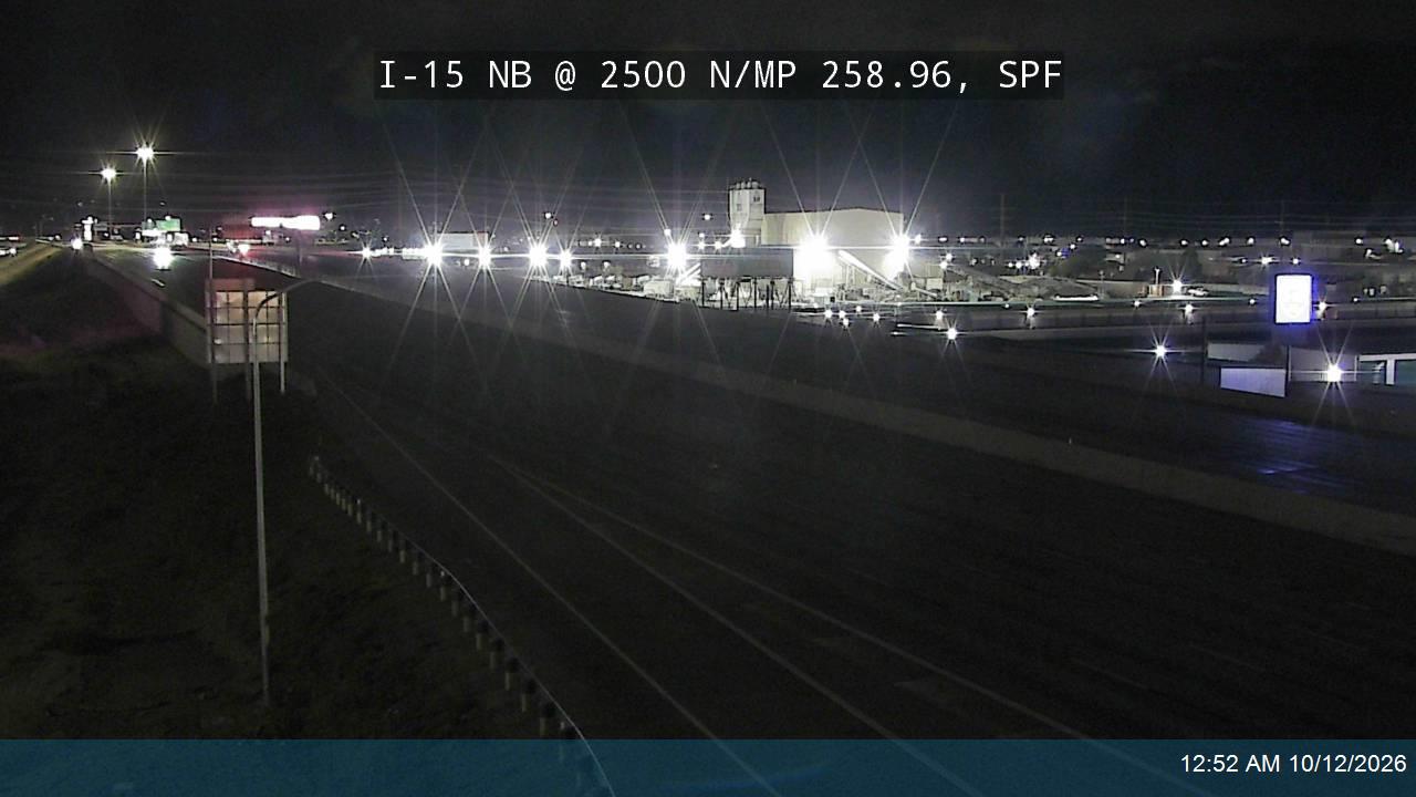 I-15 NB @ 1600 S / MP 258.96, SPF