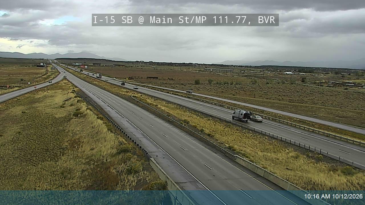 I-15 SB @ Main St / SR-160 / MP 111.77, BVR
